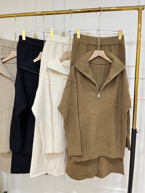 Winter High Quality Knitted Co-Ord Sets